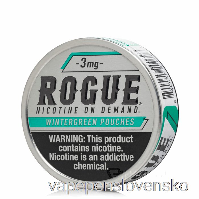 Nečestné Nikotínové Vrecúška - 3mg Vape Pero Wintergreen